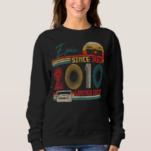 Sweatshirt Né Juillet 2010 Epic Depuis Juillet 2010 12 Ans