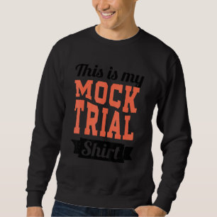 Sweatshirt Ne me forcez pas à utiliser ma voix de simulation
