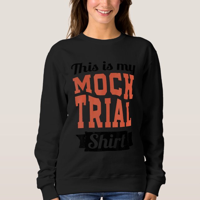 Sweatshirt Ne me forcez pas à utiliser ma voix de simulation  (Devant)