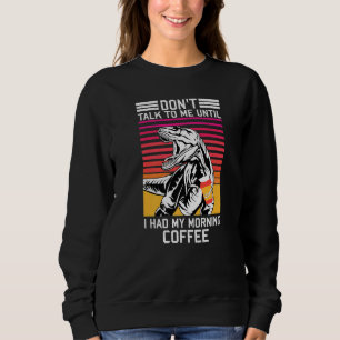 Sweatshirt Ne me parlez pas avant que j'aie eu mon café Vinta