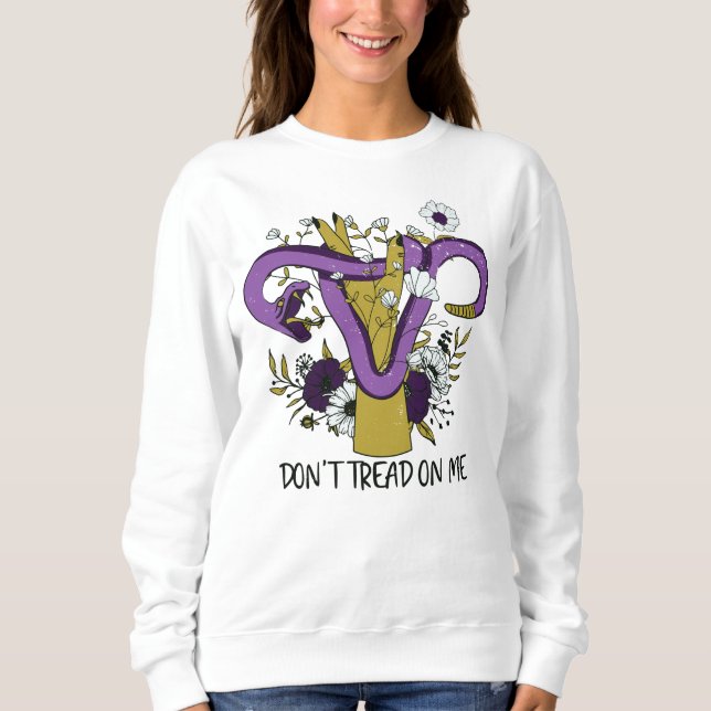 Sweatshirt Ne me trompe pas féministe (Devant)