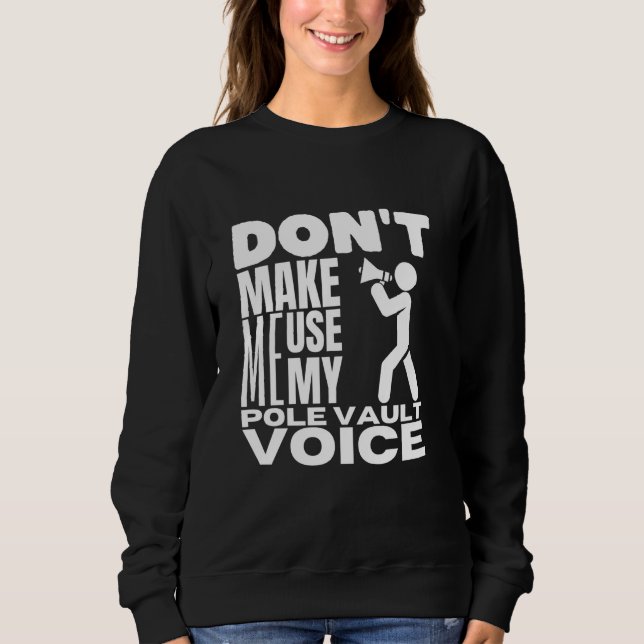 Sweatshirt Ne m'oblige pas à utiliser mon coffre-fort de pote (Devant)