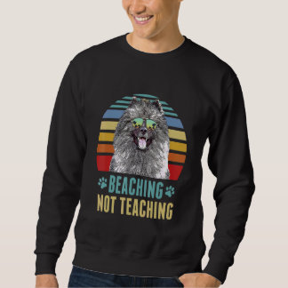 Sweatshirt Ne pas enseigner Keeshonden Chien Summ de l'enseig