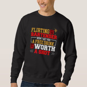 Sweatshirt Ne Pas Flirter Avec Le Gardien De Garde Dans Le Ba