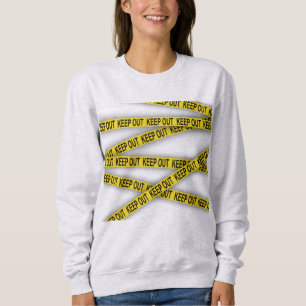 Sweatshirt Ne pas rester à l'écart ne pas traverser la bande 