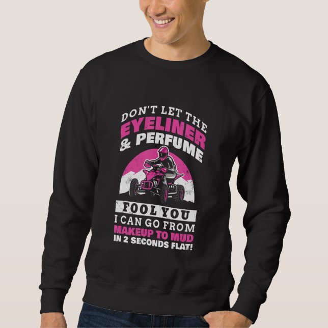 Sweatshirt Ne perdez pas de sens pour tous les fans de Quad R (Devant)