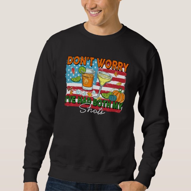 Sweatshirt Ne T'Inquiète Pas Que J'Ai Eu Les Deux Chaussures  (Devant)
