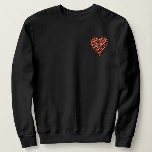 Sweatshirt Ne Va Pas Bacon Mon Coeur, Drôle