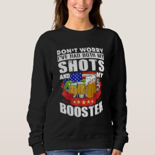 Sweatshirt Ne vous inquiétez pas, j'ai eu mes deux chaussures
