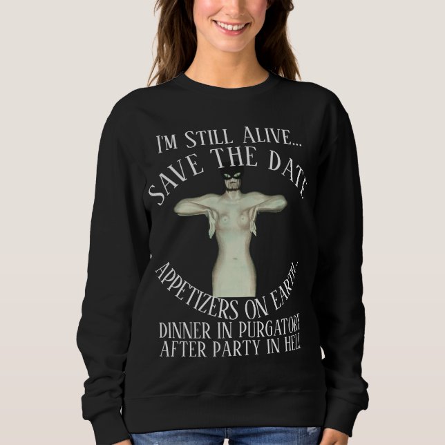 SWEATSHIRT NÉCROLOGIE FUNÉRAILLES LF VG HG AMOUR PERTE PRIÈRE (Devant)
