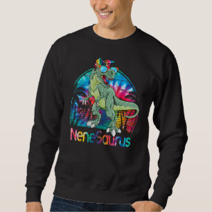 Sweatshirt Nenesaurus Rex Dinosaur Tie Dye Saurus Mère Fame