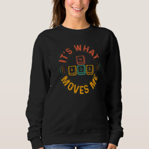 Sweatshirt Nerdy WASD C'est ce qui me fait bouger Joueur de j