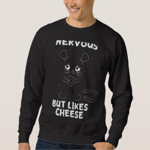 Sweatshirt Nerveux Mais Aikes Fromage Fille Hamster Drôle Fro