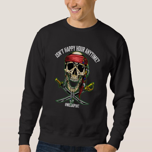 Sweatshirt N'est pas une bonne heure en tout temps (Devant)