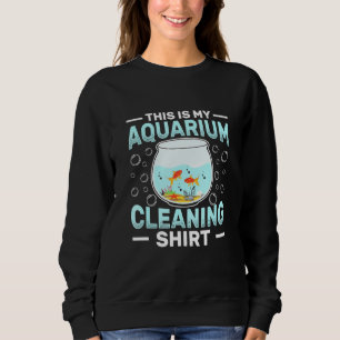Sweatshirt Nettoyage d'aquarium - Aquarist
