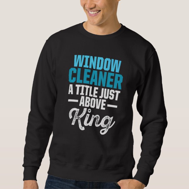 Sweatshirt Nettoyage des fenêtres 33 (Devant)