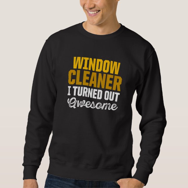 Sweatshirt Nettoyage des fenêtres 7 (Devant)