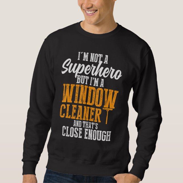Sweatshirt Nettoyage des fenêtres 9 (Devant)