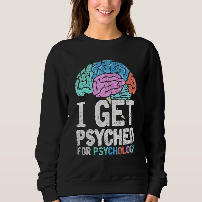 Sweatshirt Neuroscientifique Psychologue Cerveau Scientifique (Devant)
