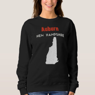 Sweatshirt New Hampshire États-Unis Amérique Voyage Auburn