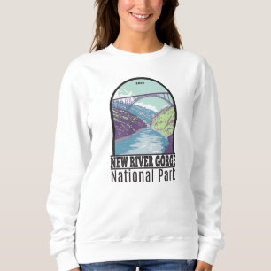 Sweatshirt New River Gorge National Park West Virginia Bridge