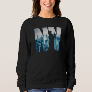 Sweatshirt New York City Skyline New York