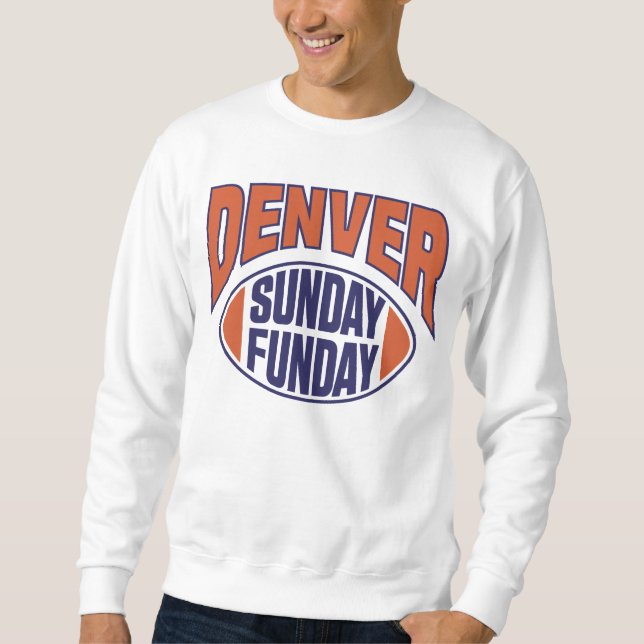 Sweatshirt New York dimanche Funday (Devant)
