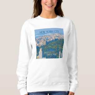 Sweatshirt New York   Profitez de Central Park
