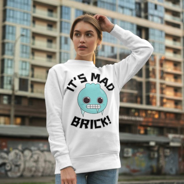 Sweatshirt New York Slang | C'est le T-shirt Humour en brique (Créateur téléchargé)