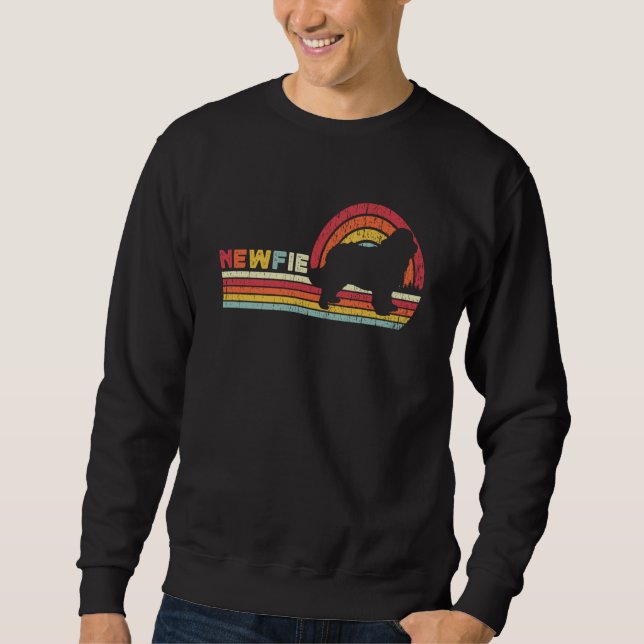 Sweatshirt Newfie For Men Women Kids Newfoundland Dog Dad Mom (Devant)