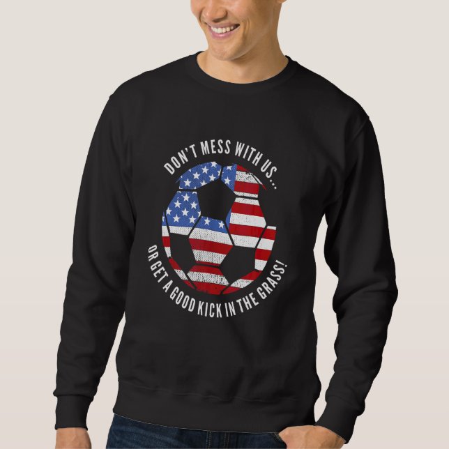 Sweatshirt N'hésitez pas à nous contacter ou à prendre un bon (Devant)