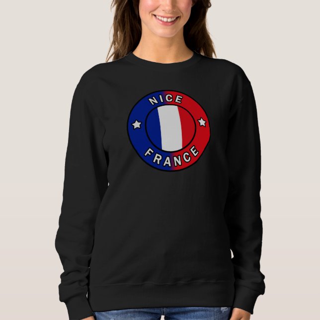 Sweatshirt Nice France (Devant)