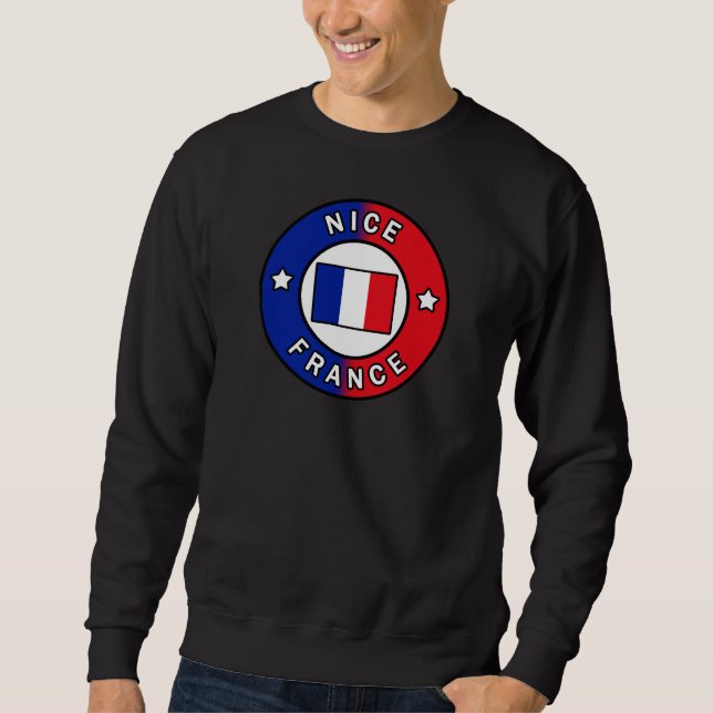 Sweatshirt Nice France (Devant)