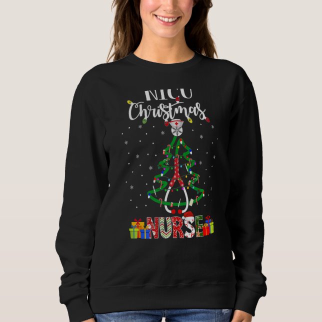 Sweatshirt Nicu Nurse (Devant)