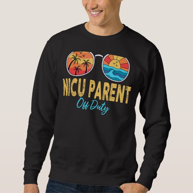 Sweatshirt Nicu Parent Off Duty Lunettes de soleil Joyeux Der (Devant)