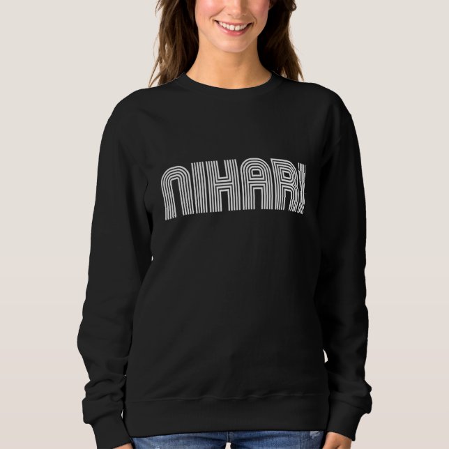 Sweatshirt Nihari Vintage Retro les années 70 80 (Devant)