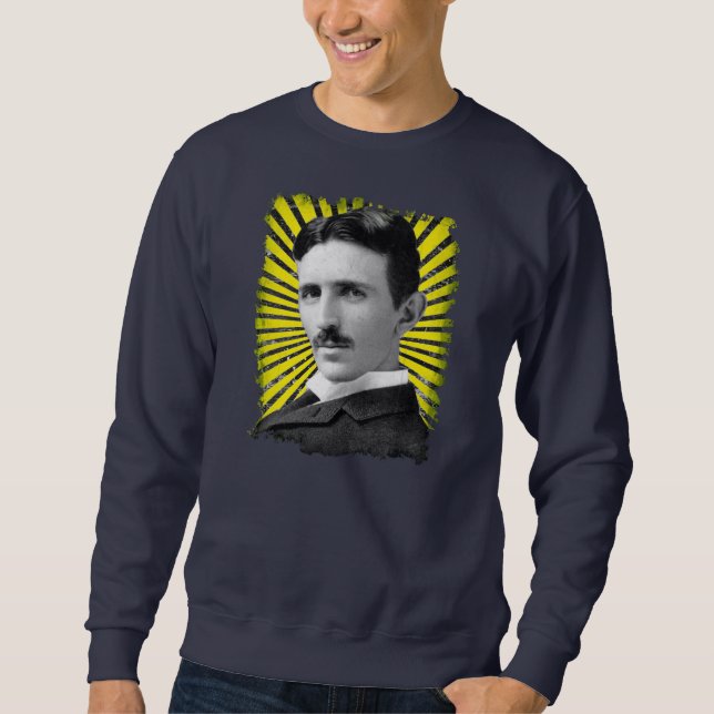 Sweatshirt Nikola Tesla (Devant)