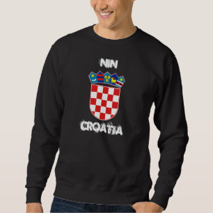 Sweatshirt Nin, Croatie avec armoiries