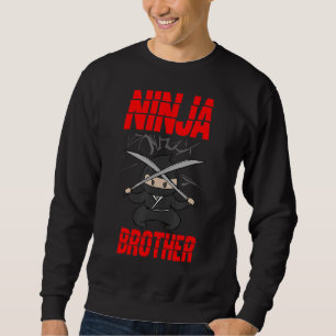 Sweatshirt Ninja Frère Mercenaire Japonais Shinobi Kunai Shu