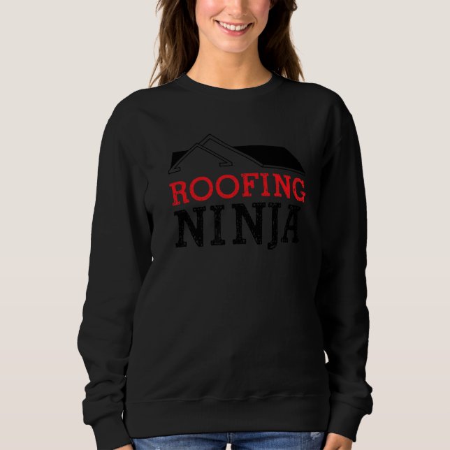 Sweatshirt Ninja Toiture   (Devant)