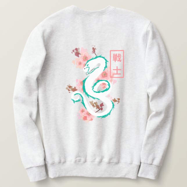 SWEATSHIRT NINJA WARRIOR DRAGON (Design dos)