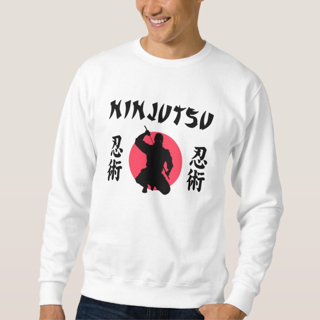 Sweatshirt Ninjutsu Soleil Levant   (Devant)