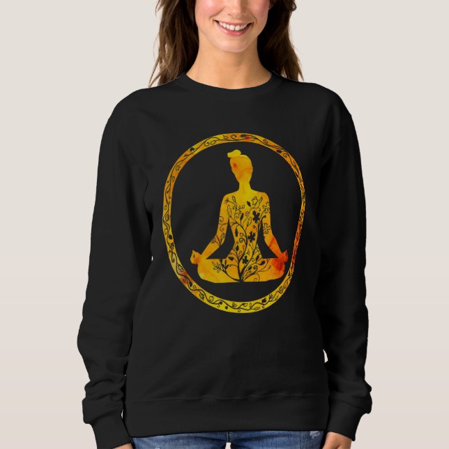 Sweatshirt Nirvana Yoga Corps (Devant)