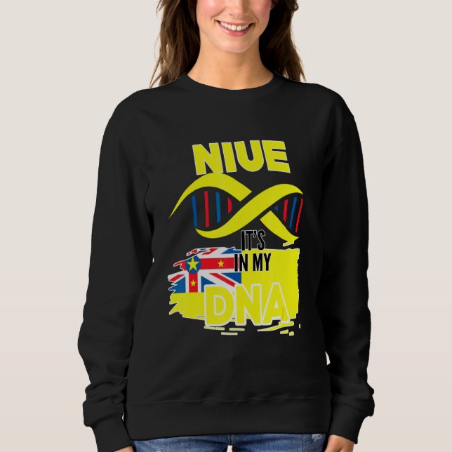 Sweatshirt Niue dans mon sang (Devant)