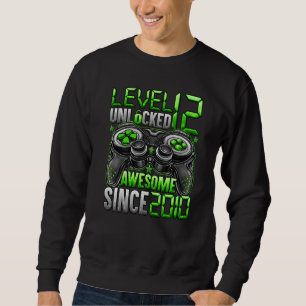 Sweatshirt Niveau 12 Déverrouillé stupéfiant depuis 2010 12e