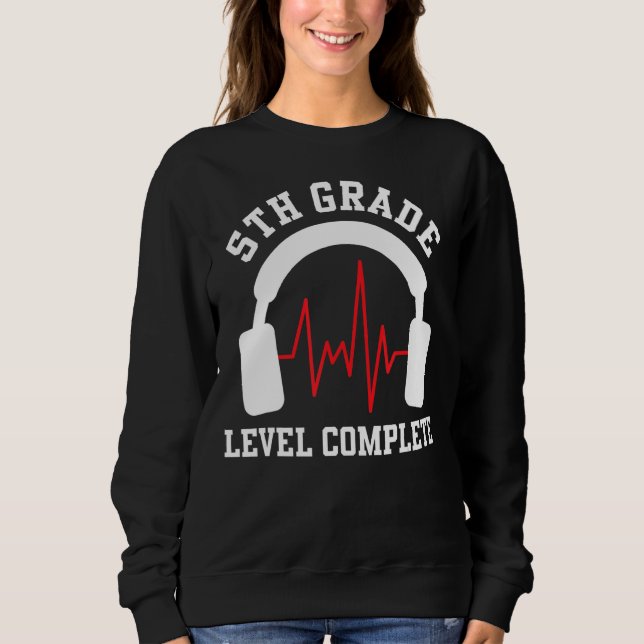 Sweatshirt Niveau 5e année Complet 5e année primaire (Devant)
