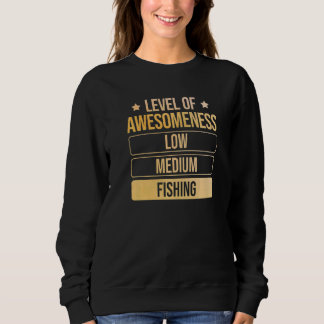 Sweatshirt Niveau De Compréhension Pêche