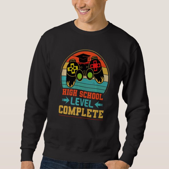 Sweatshirt Niveau secondaire achevé (Devant)
