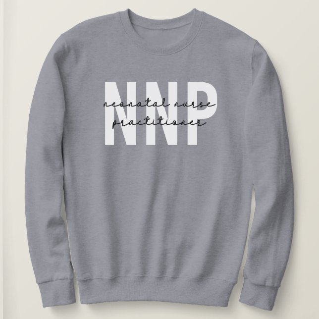 Sweatshirt NNP Infirmière néonatale (Design devant)