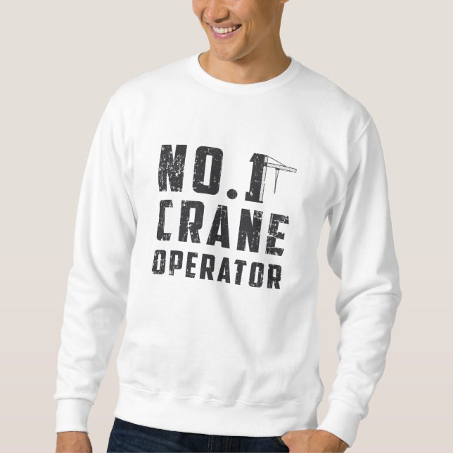 Sweatshirt No 1 Site de construction des travailleurs de l'ex (Devant)
